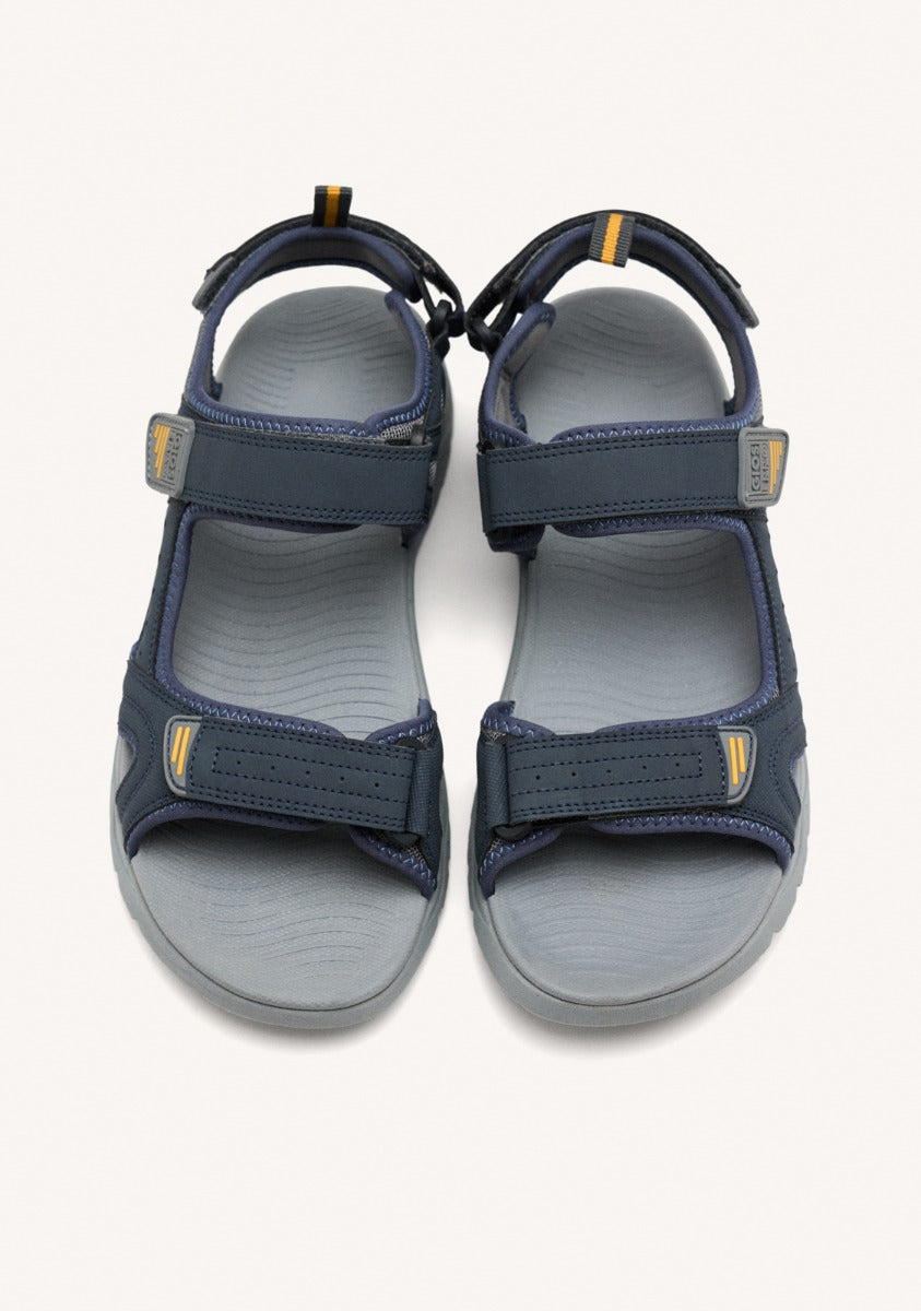 SANDALI GRIGI CON ACCENTI DI COLORE PER UOMO METKOVIC