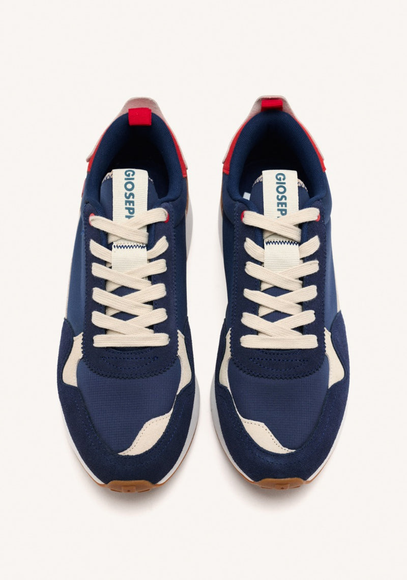 SNEAKERS COLOR AZUL MARINO CON CONTRASTES DE COLOR PARA HOMBRE ZENNOR