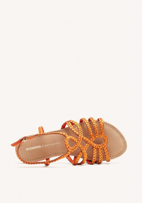 YAKIMA BRAIDED LEATHER SANDALS