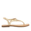SANDALIAS OFF-WHITE DE PIEL CON TACHAS PARA MUJER TRILBY