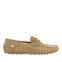 SAND COLORED LEATHER LOAFERS FOR MEN TARPON
