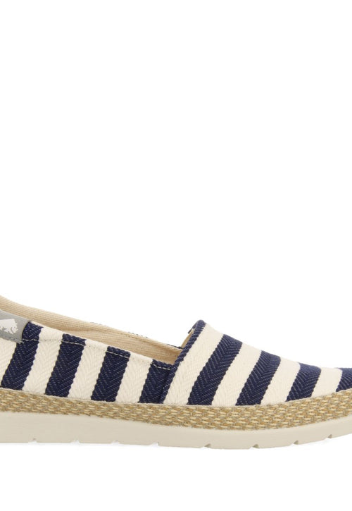 BLUE NAVY ESPADRILLES CAMPING STYLE WITH RECYCLED COTTON FOR MEN STROUD