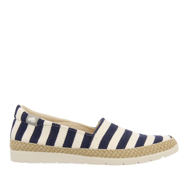 ESPADRILLES COLOR AZUL MARINO ESTILO CAMPING CON ALGODÓN RECICLADO PARA HOMBRE STROUD 
