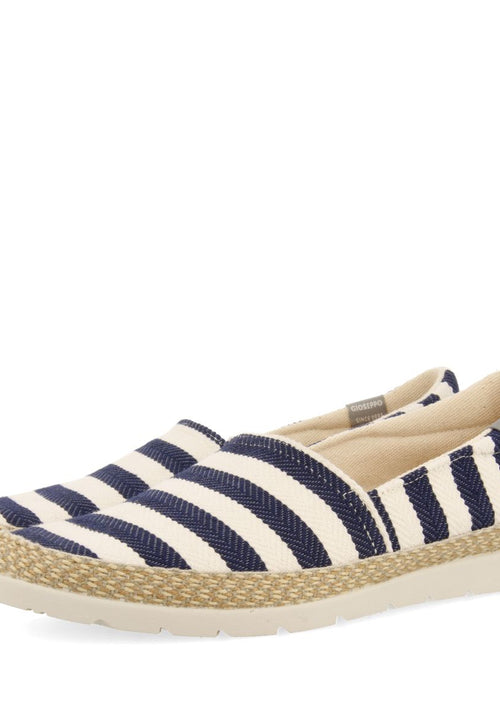 BLUE NAVY ESPADRILLES CAMPING STYLE WITH RECYCLED COTTON FOR MEN STROUD
