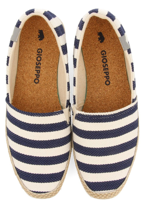BLUE NAVY ESPADRILLES CAMPING STYLE WITH RECYCLED COTTON FOR MEN STROUD