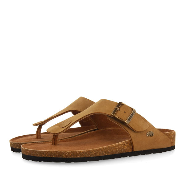 SANDALIAS COLOR CUERO DE PIEL ESTILO GRIEGAS CON SUELA BIO PARA HOMBRE RUSKIN