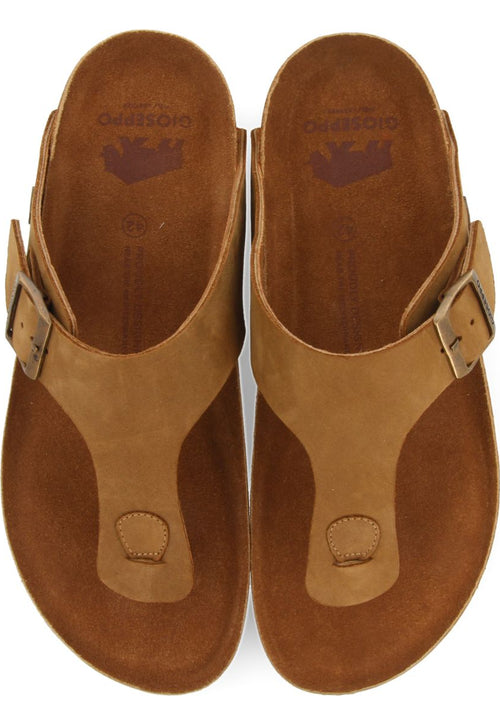 LEATHER SANDALS GREEK STYLE WITH BIO SOLE FOR MEN RUSKIN