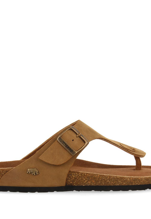 LEATHER SANDALS GREEK STYLE WITH BIO SOLE FOR MEN RUSKIN