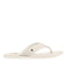 CHANCLAS BLANCAS DE PIEL PARA HOMBRE WASCO