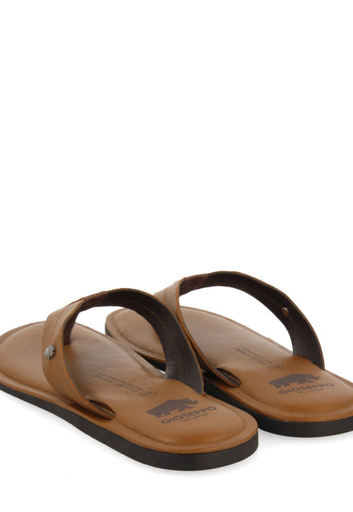 LEATHER SKIN MEN'S WASCO COLOR FLIP-FLOPS