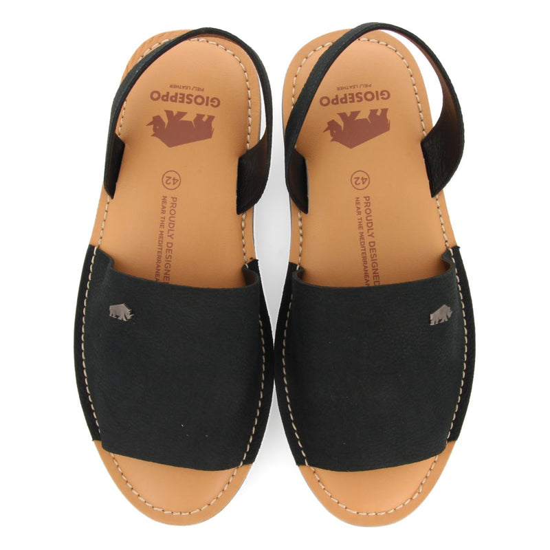 SANDALIAS COLOR AZUL MARINO DE PIEL ESTILO MENORQUINAS PARA HOMBRE PENRYN
