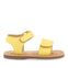 SANDALIAS AMARILLAS DE PIEL CON PRINT FANTASÍA PARA BEBÉ HIMARE