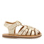 SANDALIAS DORADAS DE PIEL ESTILO CANGREJERA PARA BEBÉ HARRAH