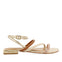 SANDALIAS DE PIEL MULTICOLOR CON METALIZADOS PARA MUJER LATAH