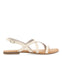 SANDALIAS OFF-WHITE DE PIEL CON TIRAS FINAS PARA MUJER DANIA