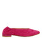 BAILARINAS DE PIEL COLOR FUCSIA CON PUNTA FINA Y TALÓN FRUNCIDA PARA MUJER GAGEAC