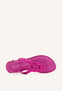FUCHSIA BRAIDED LEATHER SANDALS FOR WOMEN ZUPANJA