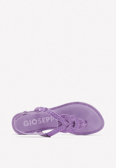 SANDALIAS DE PIEL TRENZADA ZUPANJA