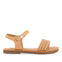 WHITE LEATHER SANDALS WITH EMBELLISHMENT AND ADJUSTABLE CLOSURE FOR GIRL AND BOY STUBICA
