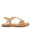 SANDALIAS COLOR NUDE DE PIEL CON PEDRERÍA PARA NIÑA Y NIÑO SCIO