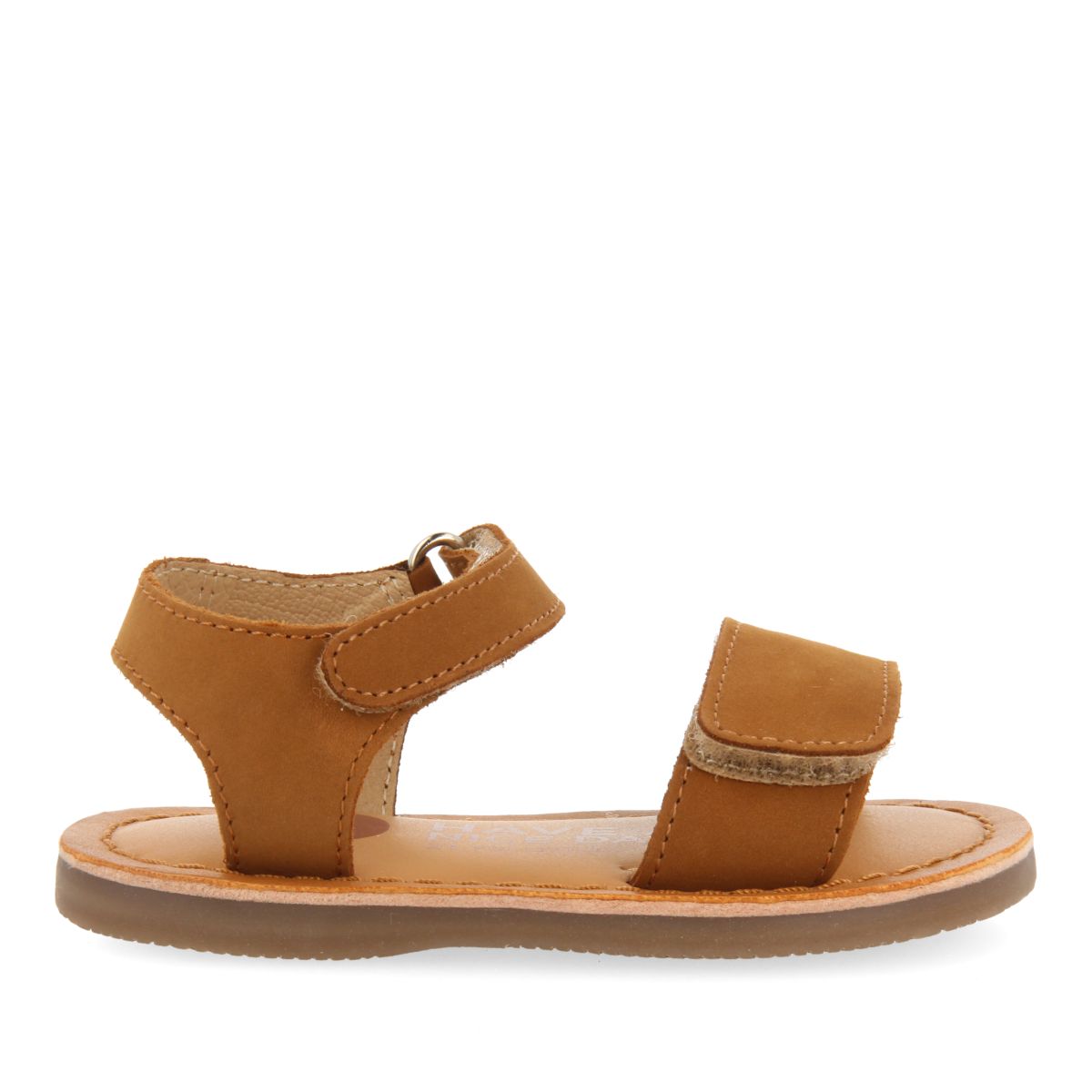 SANDALIAS COLOR CUERO DE PIEL CON CIERRE AJUSTABLE PARA BEBÉ PALMETTO