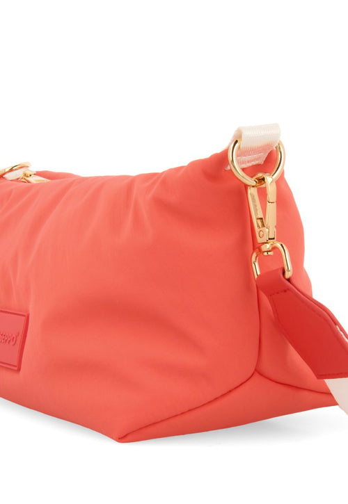 BOLSO BANDOLERA CORAL CON ASA EN CONTRASTE ALSEA 