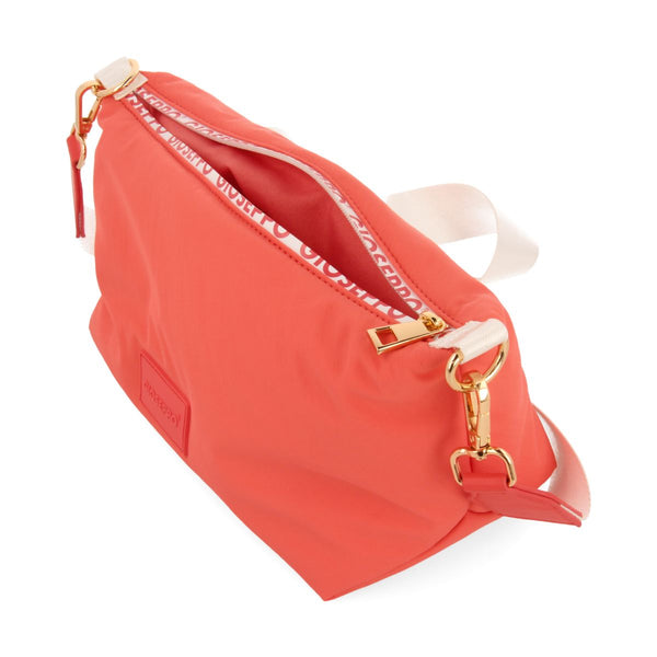 BOLSO BANDOLERA CORAL CON ASA EN CONTRASTE ALSEA 