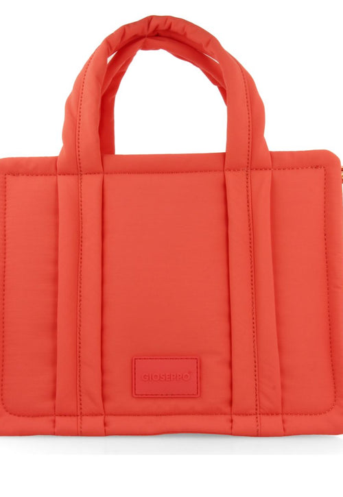 BOLSO CORAL CON ASAS Y BANDOLERA GEREI
