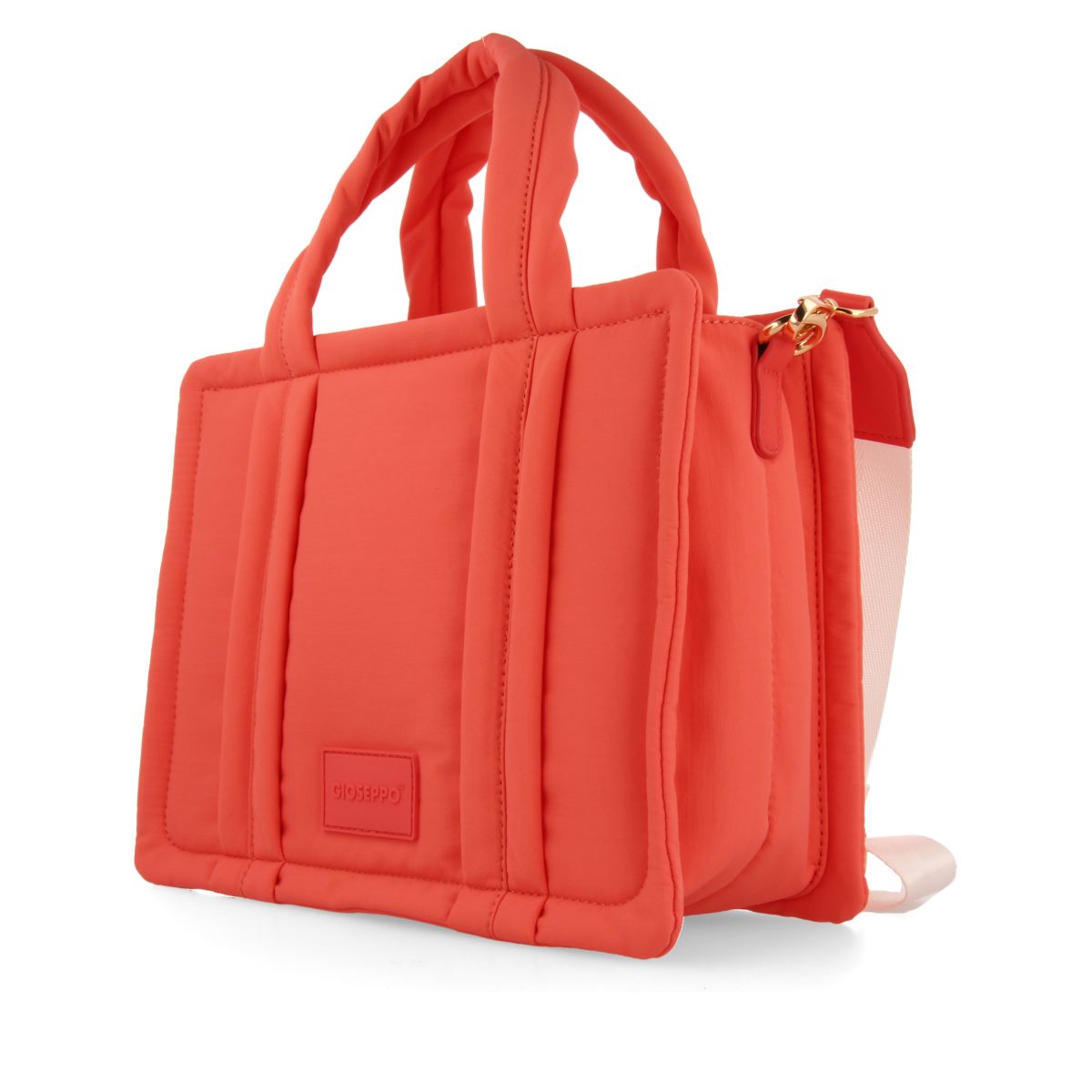 BORSA CORALLO CON MANICI E TRACOLLA GEREI 