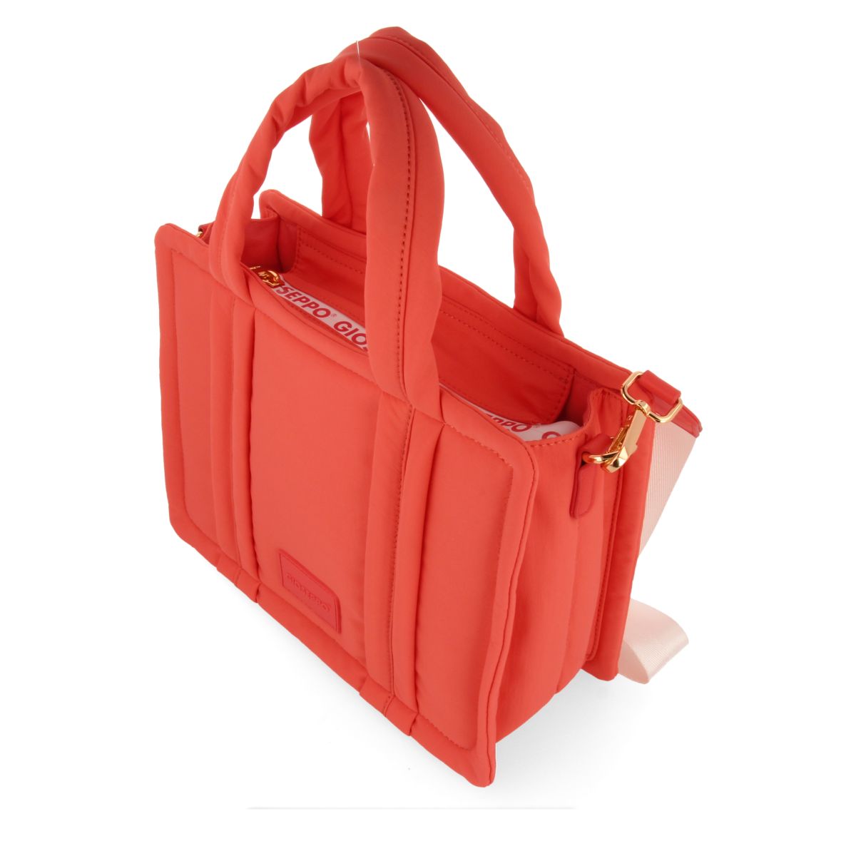 BORSA CORALLO CON MANICI E TRACOLLA GEREI 