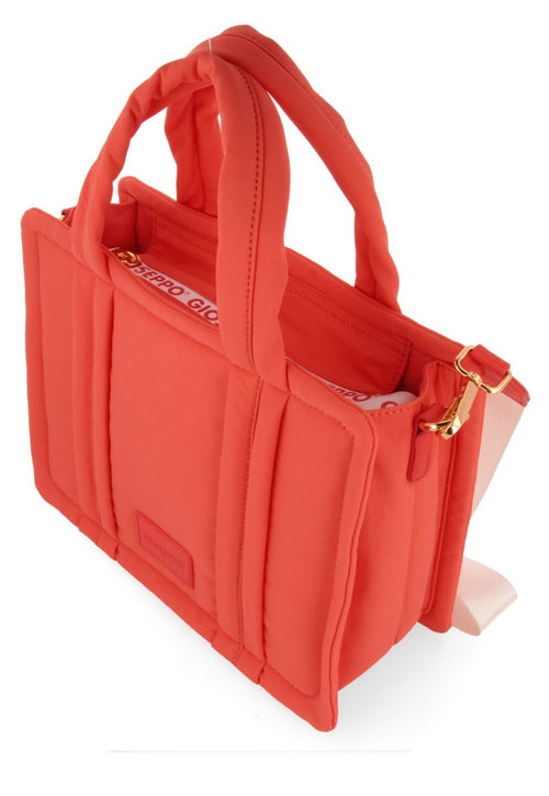BOLSO CORAL CON ASAS Y BANDOLERA GEREI