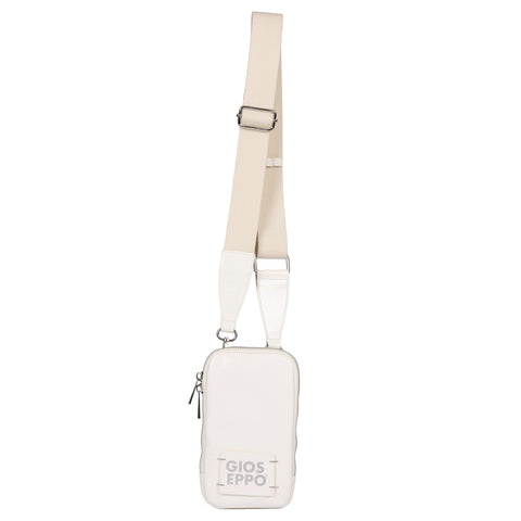 BOLSO MINI BANDOLERA COLOR BLANCO JENSEN 