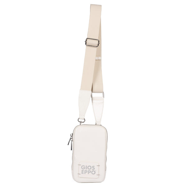 BOLSO MINI BANDOLERA COLOR BLANCO JENSEN 