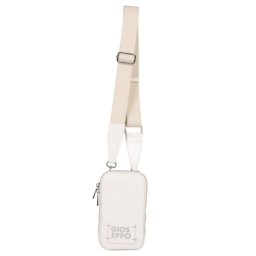 BOLSO MINI BANDOLERA COLOR BLANCO JENSEN 