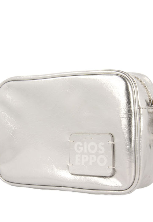 BOLSO BANDOLERA COLOR PLATEADO CLYDE  