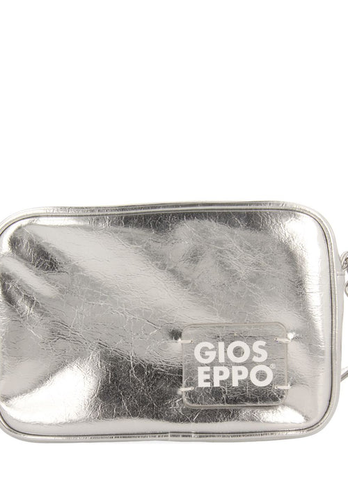 BOLSO BANDOLERA COLOR PLATEADO CLYDE  