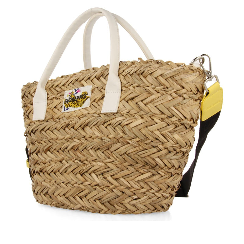 CAPAZO BLANCO CON ACENTOS DE COLOR KELCYRE