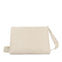 BEIGE HANDBAG WITH MULTICOLOR CHAIN DETAIL NOCATEE