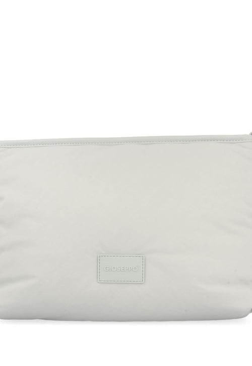 BOLSO BANDOLERA COLOR BEIGE DE NYLON CON DETALLE EN BEIGE PENDEEN