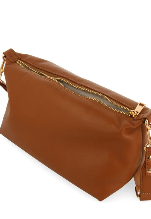 BOLSO COLOR CUERO CON BANDOLERA CARANTEC 