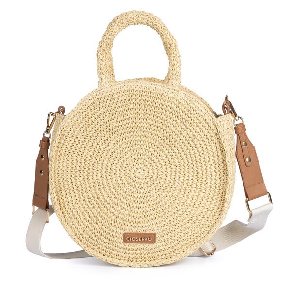 CAPAZO REDONDO COLOR NATURAL TRENZADO MIMS 