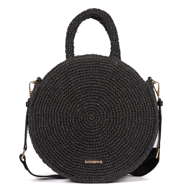 CAPAZO REDONDO COLOR NEGRO TRENZADO MIMS 