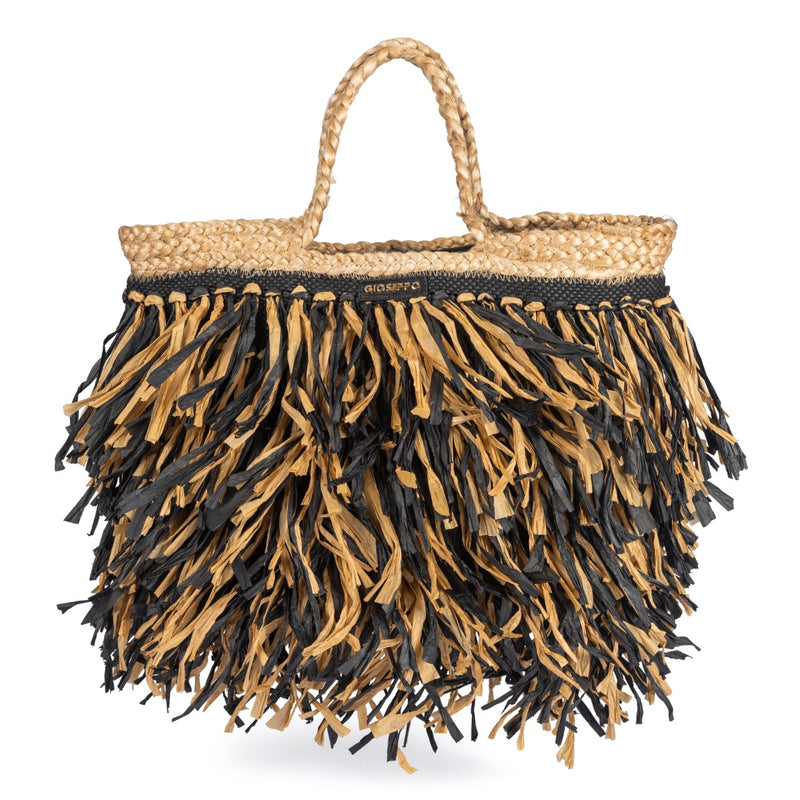 CAPAZO COLOR NATURAL CON FLECOS SARANDE