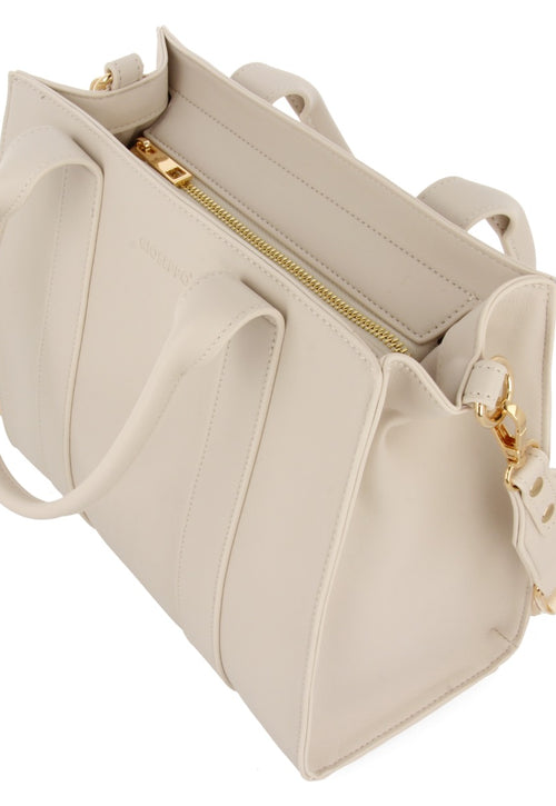 MINI BOLSA DE OMBRO COR BEGE MALONE 