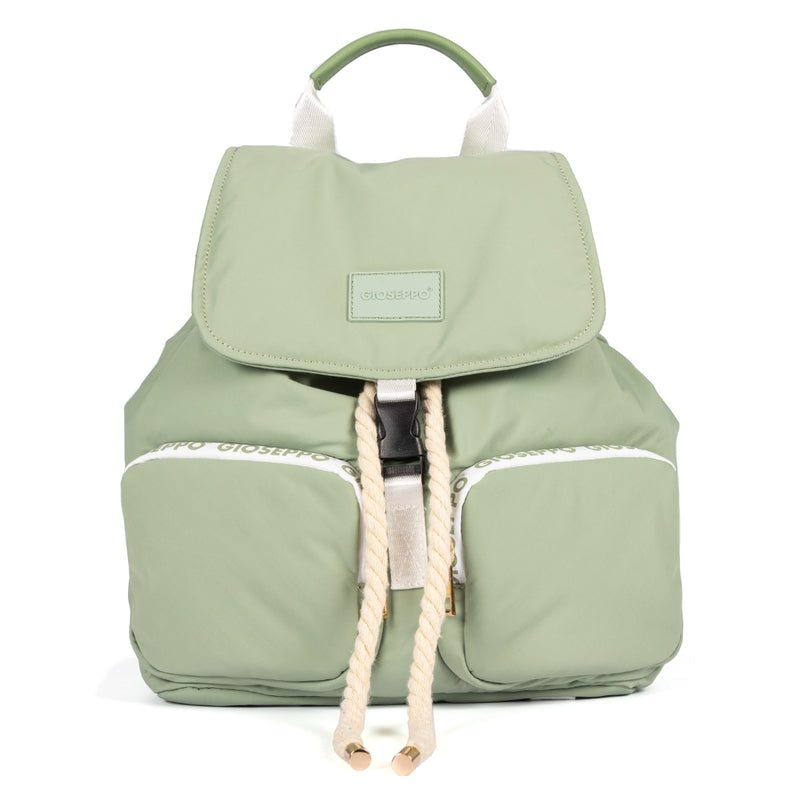 MOCHILA VERDE DE NYLON CON CONTRASTES DE COLOR BONSALL