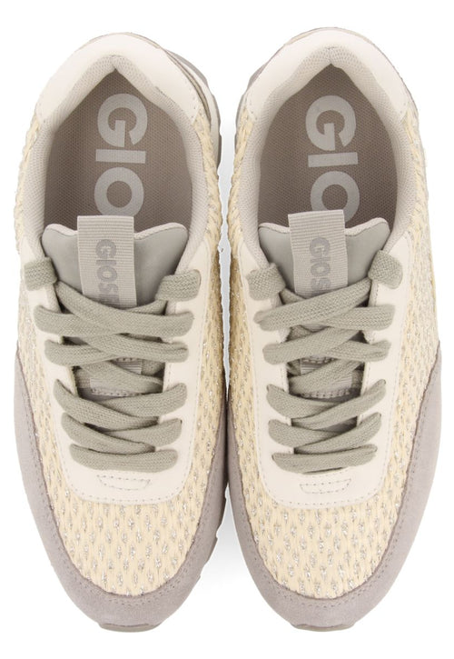 SNEAKERS PLATEADAS CON DETALLES TRENZADOS PARA MUJER GAGGI