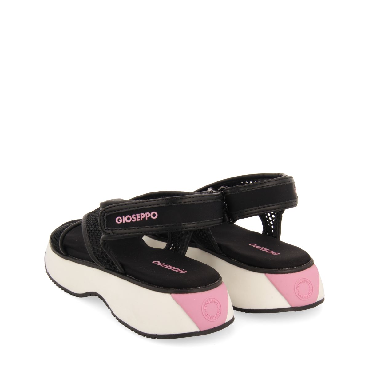 SANDALIAS DEPORTIVAS NEGRAS DE REJILLA PARA MUJER VALDINA