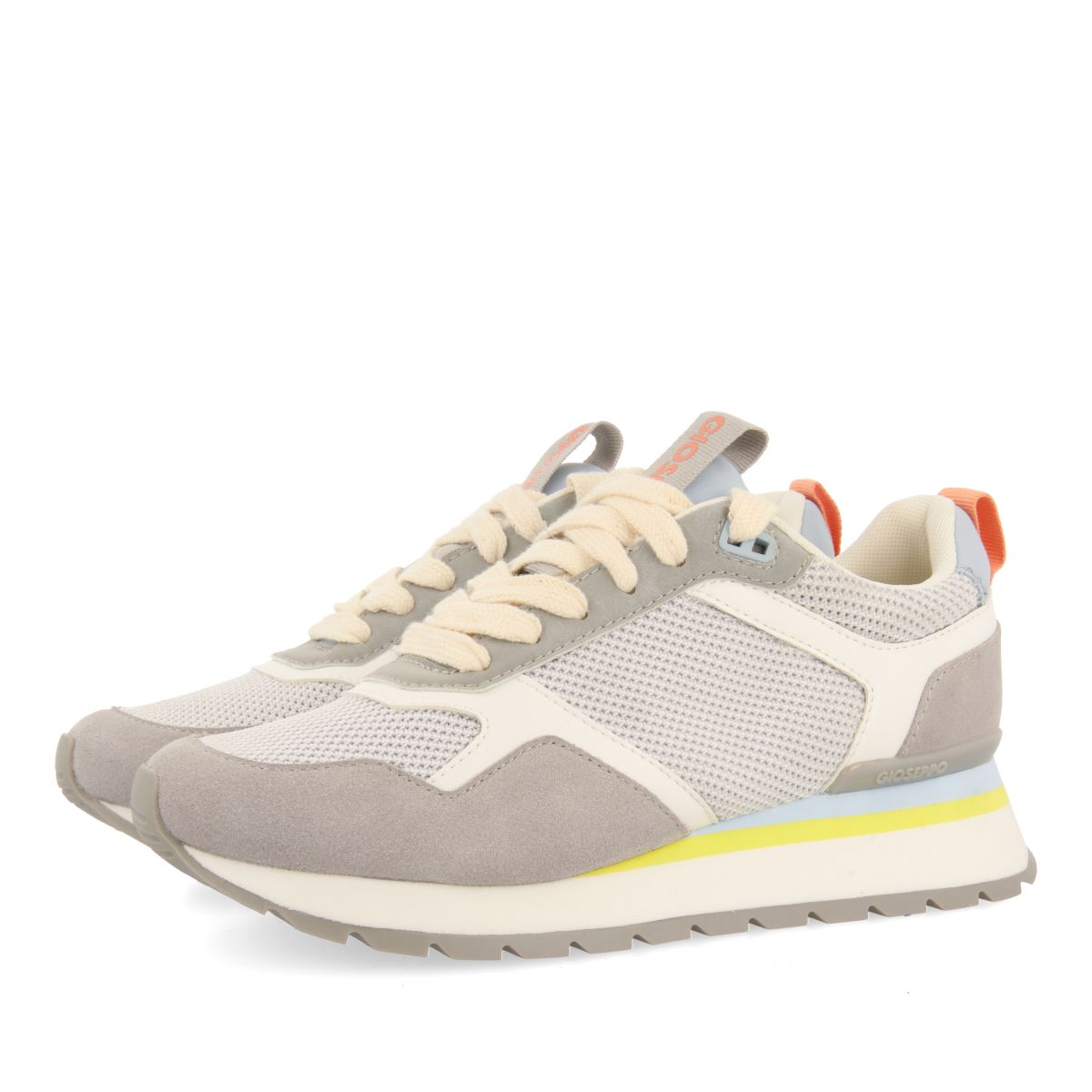 SNEAKERS BLANCAS CON DETALLES MULTICOLOR PARA MUJER WAUSAU