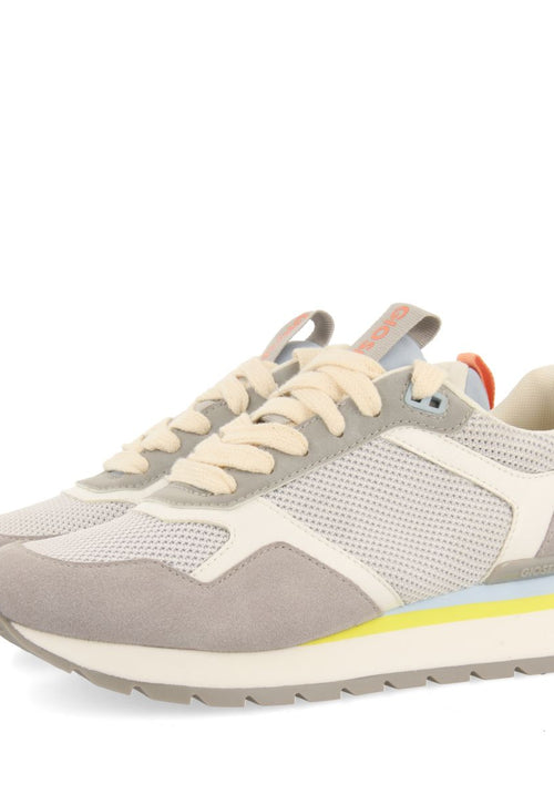 SNEAKERS BLANCAS CON DETALLES MULTICOLOR PARA MUJER WAUSAU