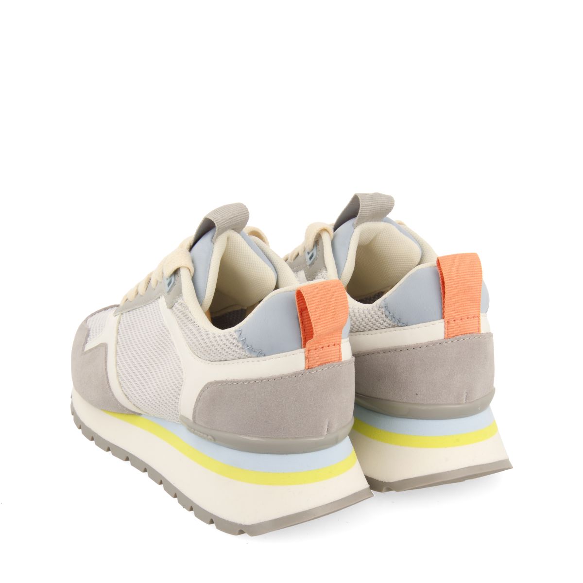 SNEAKERS BLANCAS CON DETALLES MULTICOLOR PARA MUJER WAUSAU